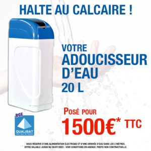 Installation adoucisseur d'eau Die, Crest, La Chapelle en Vercors
