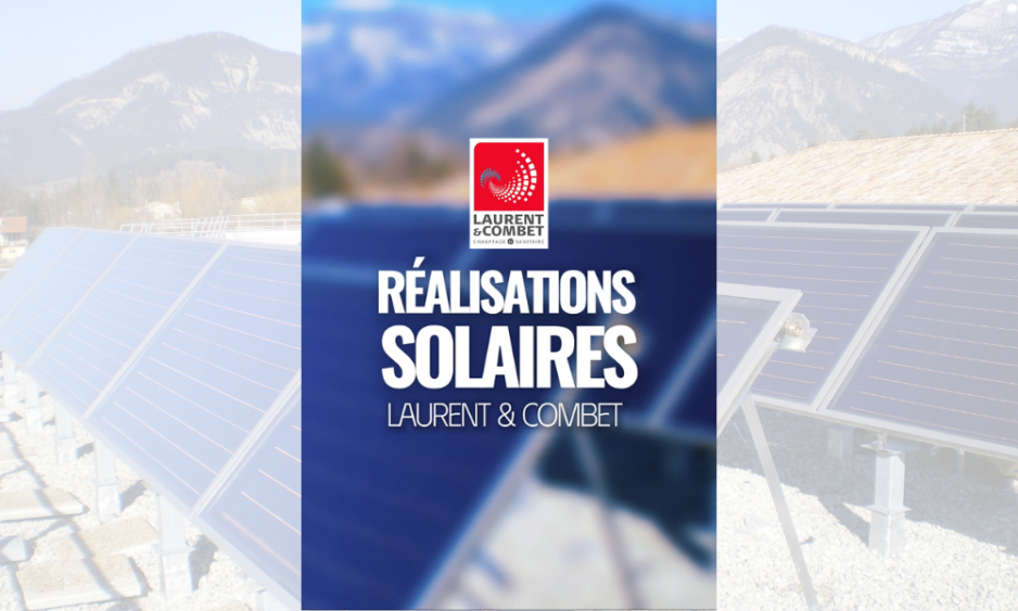 Installation de chauffe-eau solaire réalisée par Laurent & Combet à Crest et dans la Vallée de la Drôme